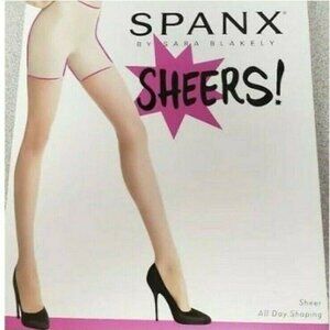 Spanx Womens Shaping Sheers High Waist Size E Beige Sand NEW